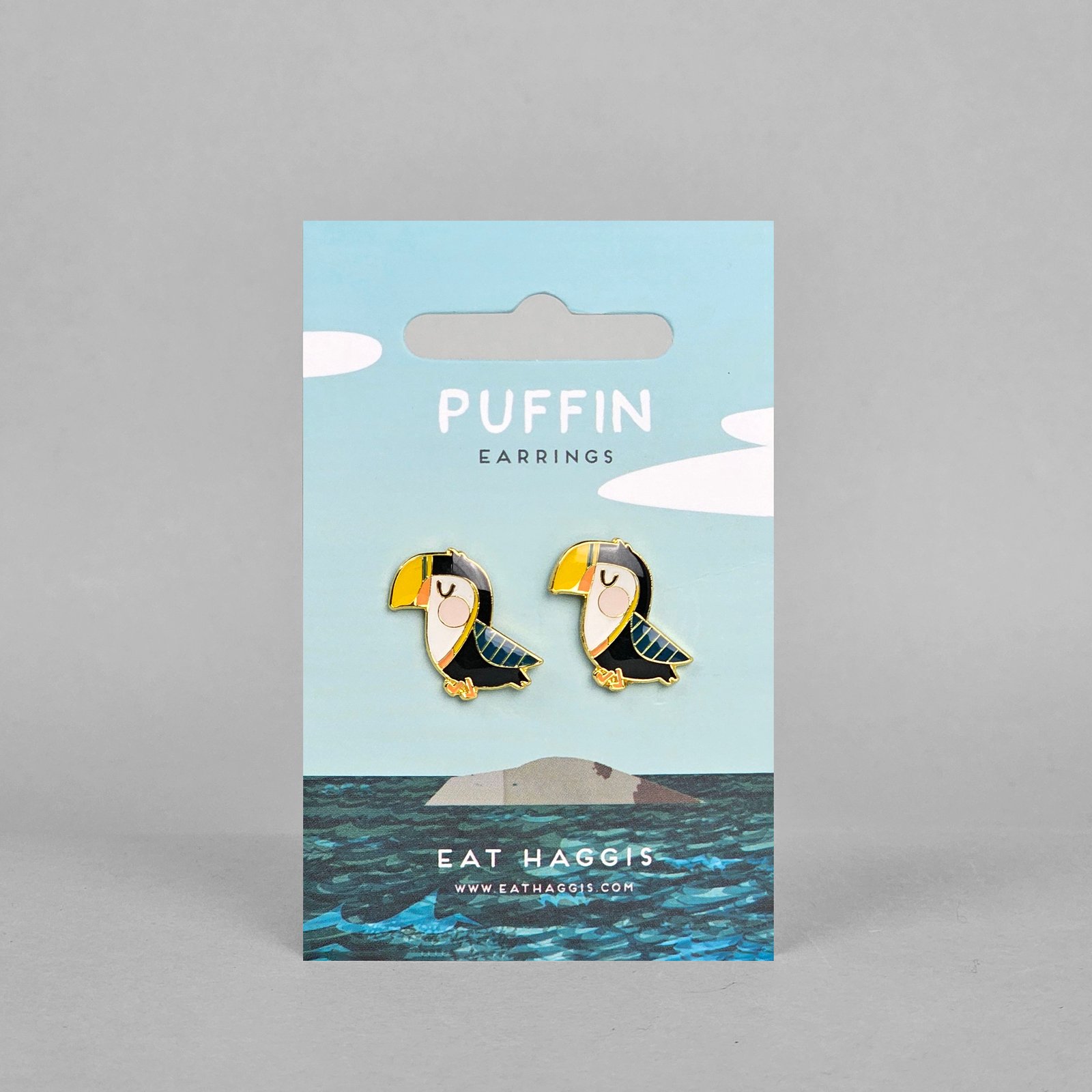 Puffin earrings hot sale